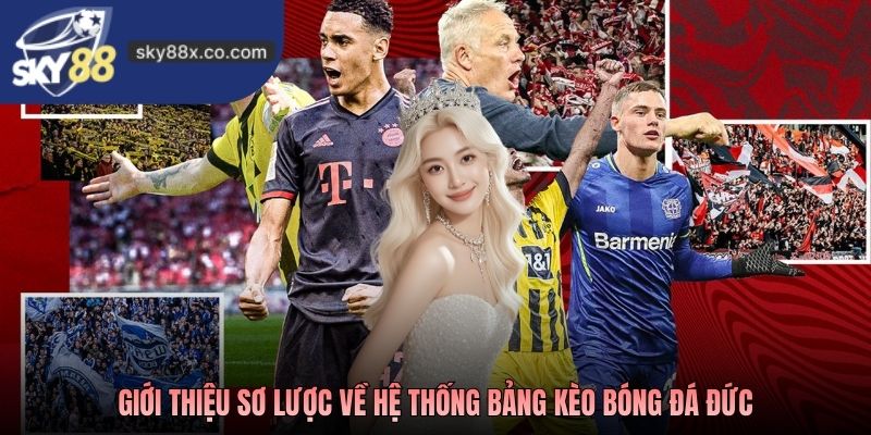 Giới thiệu sơ lược về hệ thống bảng kèo bóng đá Đức